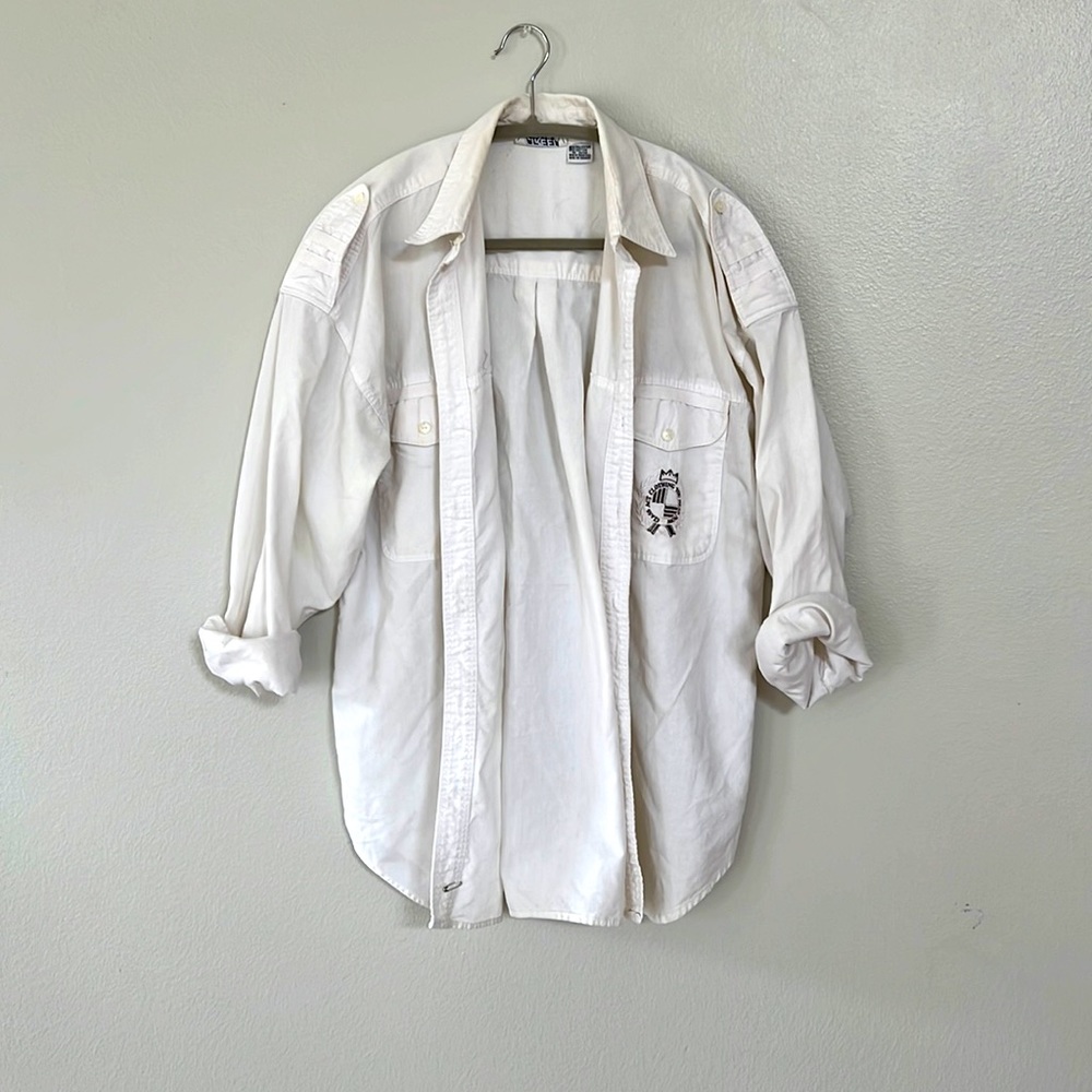 Unisex Street Scene Button Up
